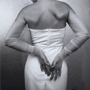 NWT Bridal Tulle Sleeves